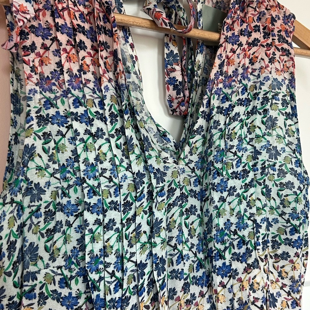 Maeve emmalyn printed floral blouse size small - Picture 6 of 10
